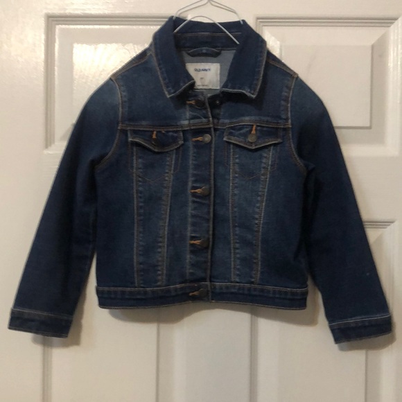 Girls Old Navy denim jean jacket. “Trucker Jacket”. Size 5T Excellent condition. - Picture 1 of 6